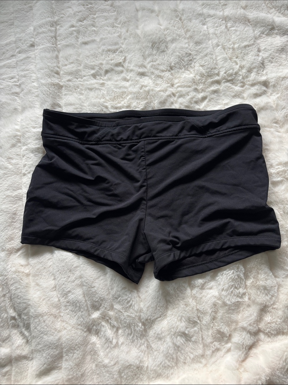 Kona Sol Black Women's Athletic Swim Shorts Sz:m